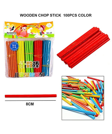 Wooden Stick 100Pcs 8Cm Color Raw4056 C35 Kd66 Raw4056