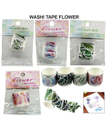 Washi Tape Flower Raw4296