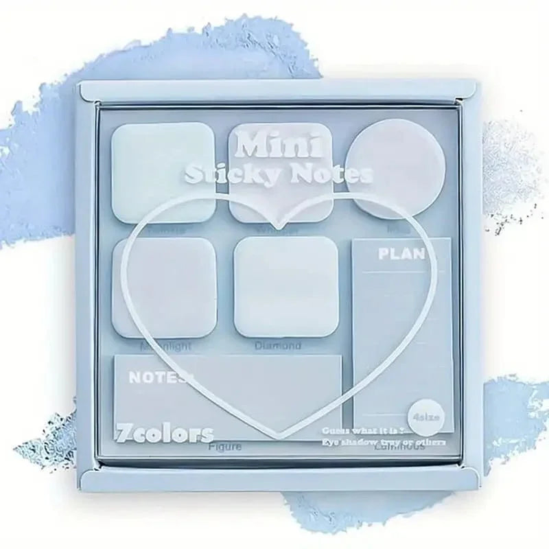 Pastel dreamy sticky notes box  I To do list planner notes I 210 Sticky Notes Sheets