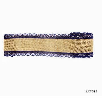 Diy Material Jute With Less Border 2Inch Raw517