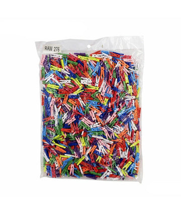 Wooden Clip Small 2.5Cm Colour 1000Pcs Raw276