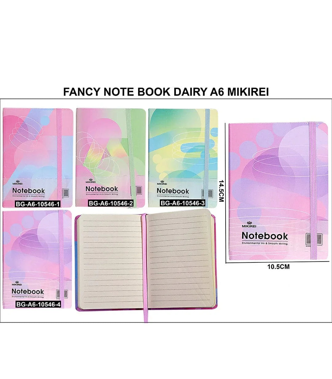 Note Book Dairy A6 Mikirei A6-10546
