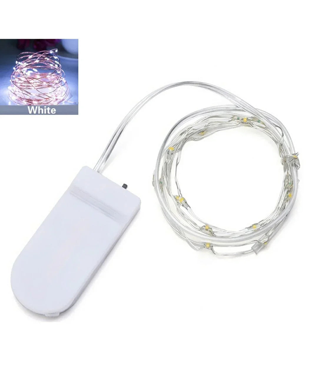 Fairy Light Flate Cell White Cc Raw1437Wecc