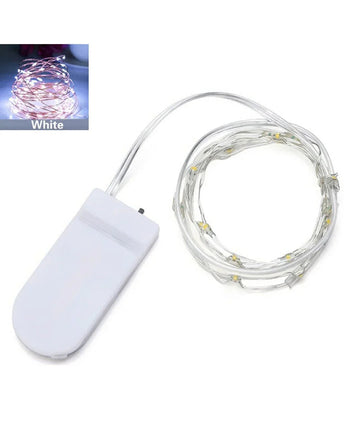 Fairy Light Flate Cell White Cc Raw1437Wecc