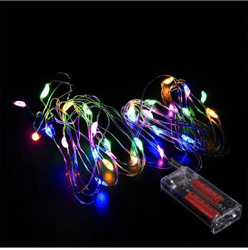 Fairy Lights Led Taar 3Mtr X 2Aa Multi Raw1435-Mc