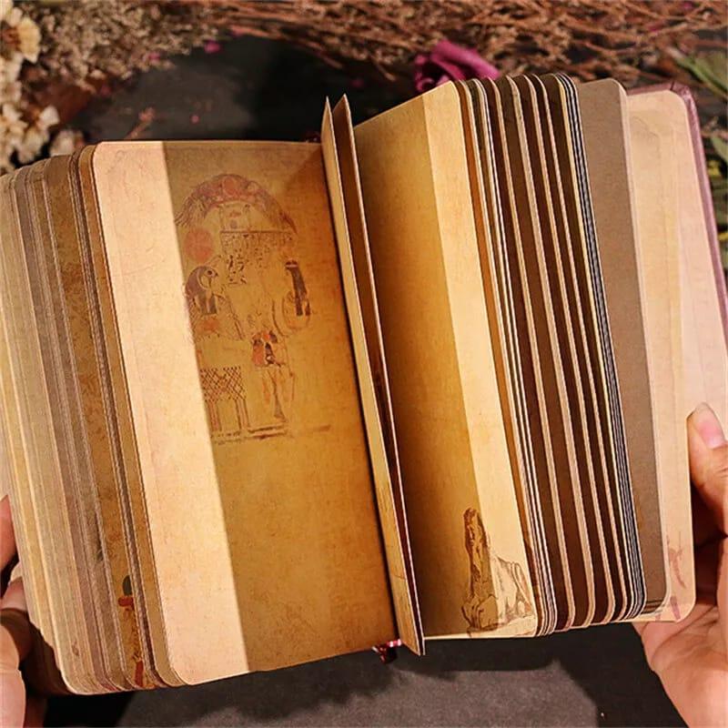 Vintage Ancient Egypt planner undated printed diary hardcover l 220  GSM l Pack of 1 notebook