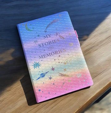 Diary Fancy Printed A5 6600-1