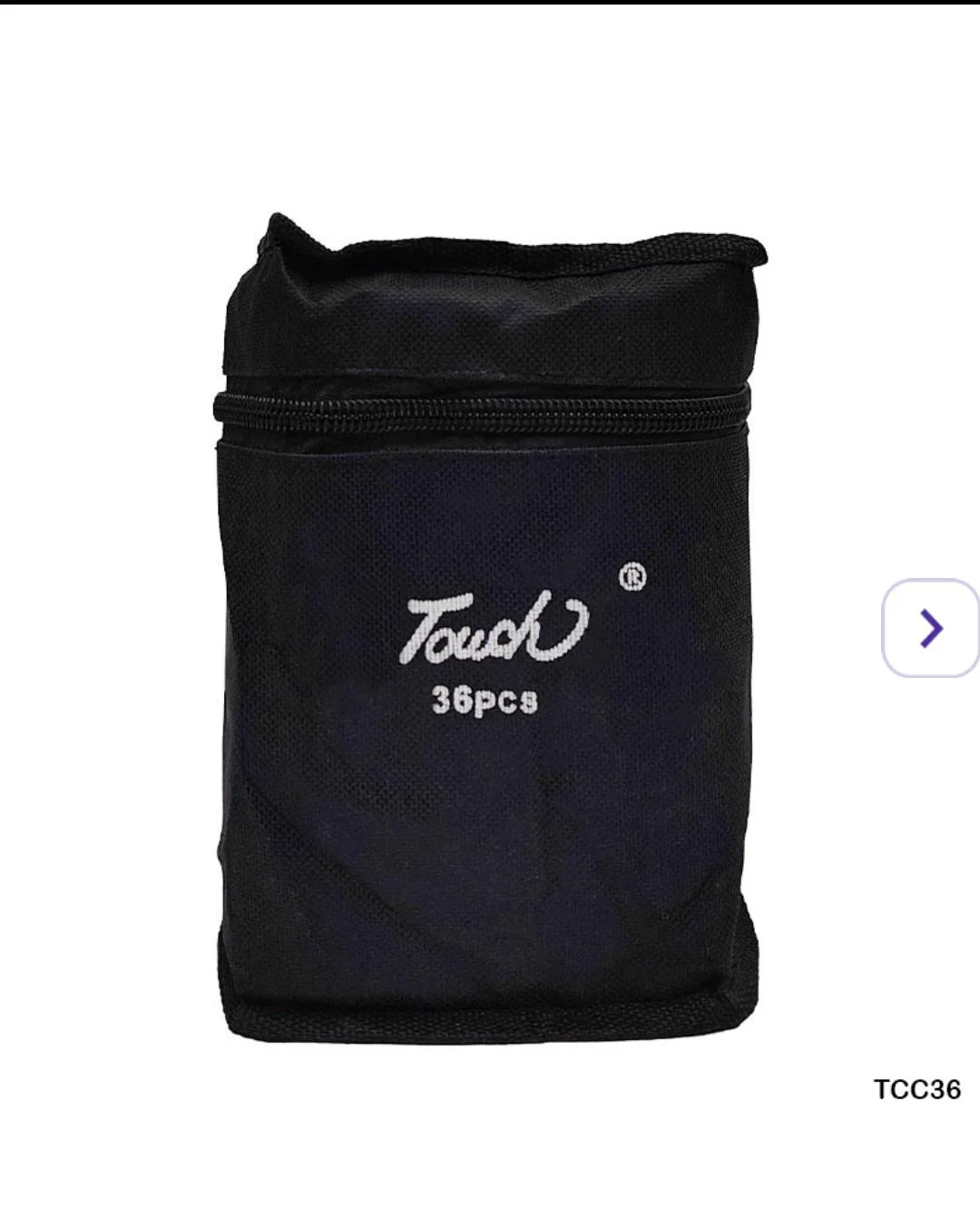 Touch Marker  36 Tcc36 Black Pouch