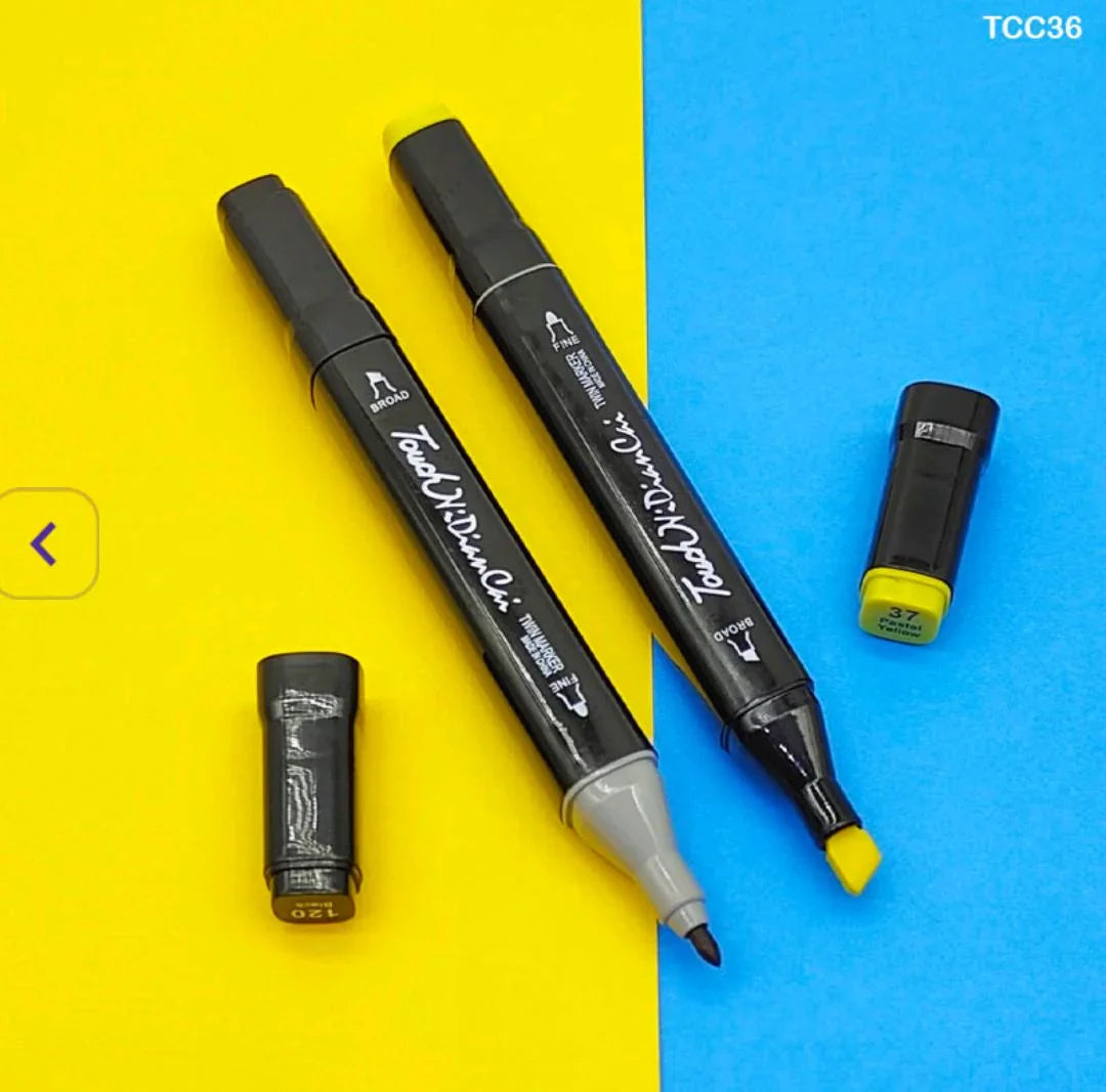 Touch Marker  36 Tcc36 Black Pouch