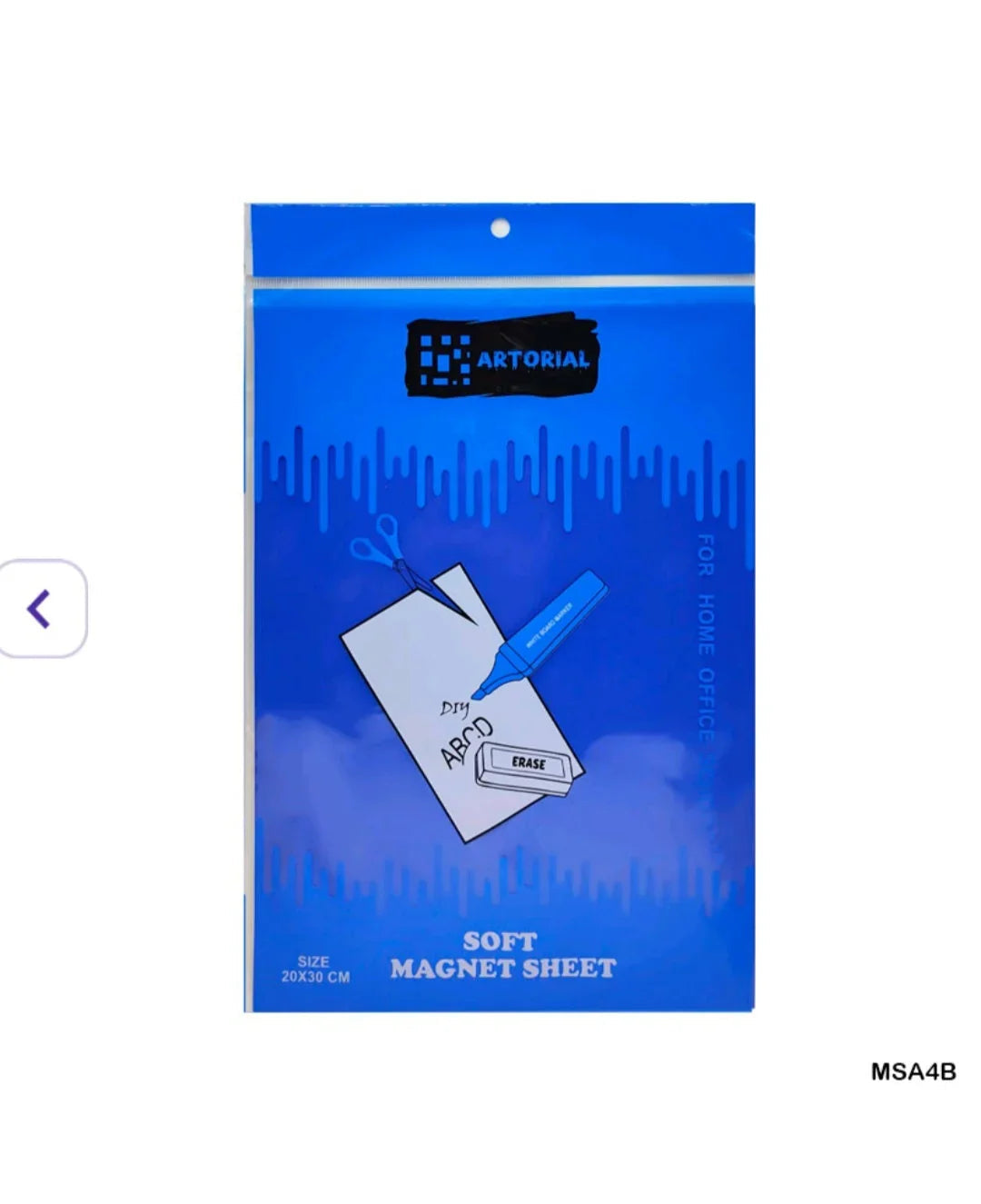 Magnet Sheet A4 Blue (Msa4B)