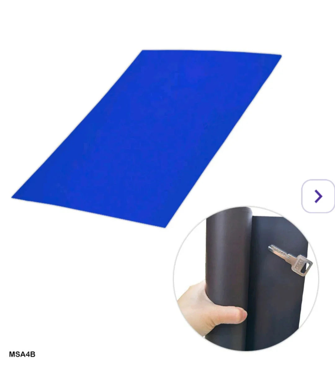 Magnet Sheet A4 Blue (Msa4B)