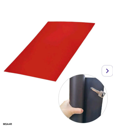 Magnet Sheet A4 Red (Msa4R)