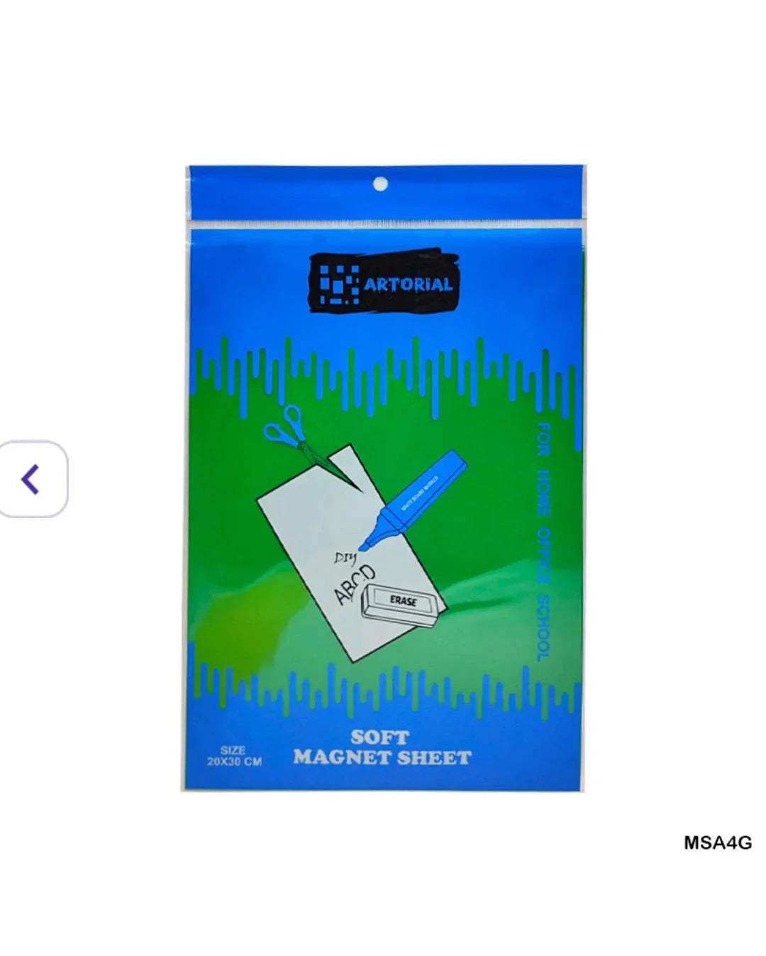 Magnet Sheet A4 Green (Msa4G)