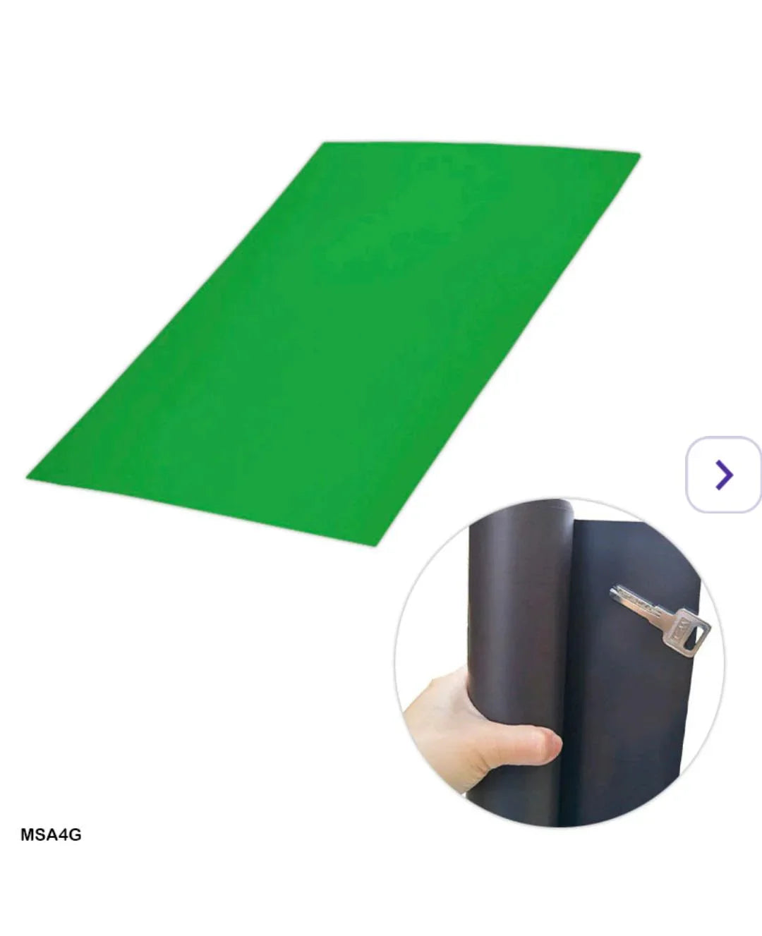Magnet Sheet A4 Green (Msa4G)