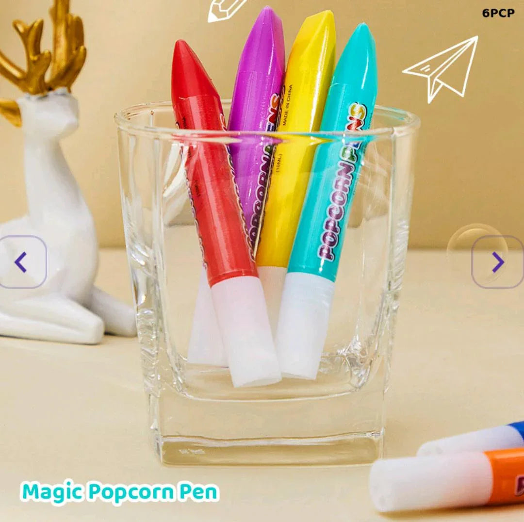 Popcorn Pen 6Pc (6Pcp)