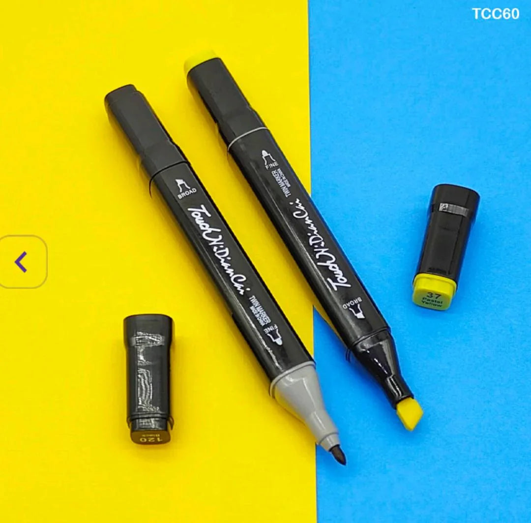 Touch Marker  60 Tcc60 Black Pouch