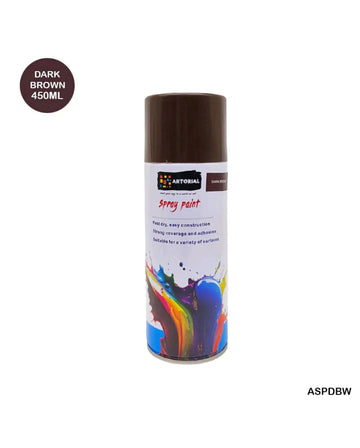 Aspdbw Artorial Spray Paint Dark Brown 450Ml