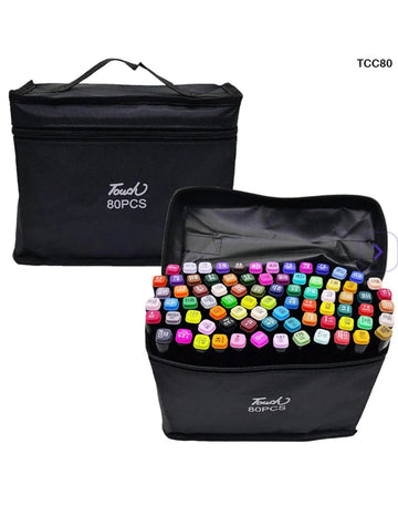 Touch Marker  80 Tcc80 Black Pouch