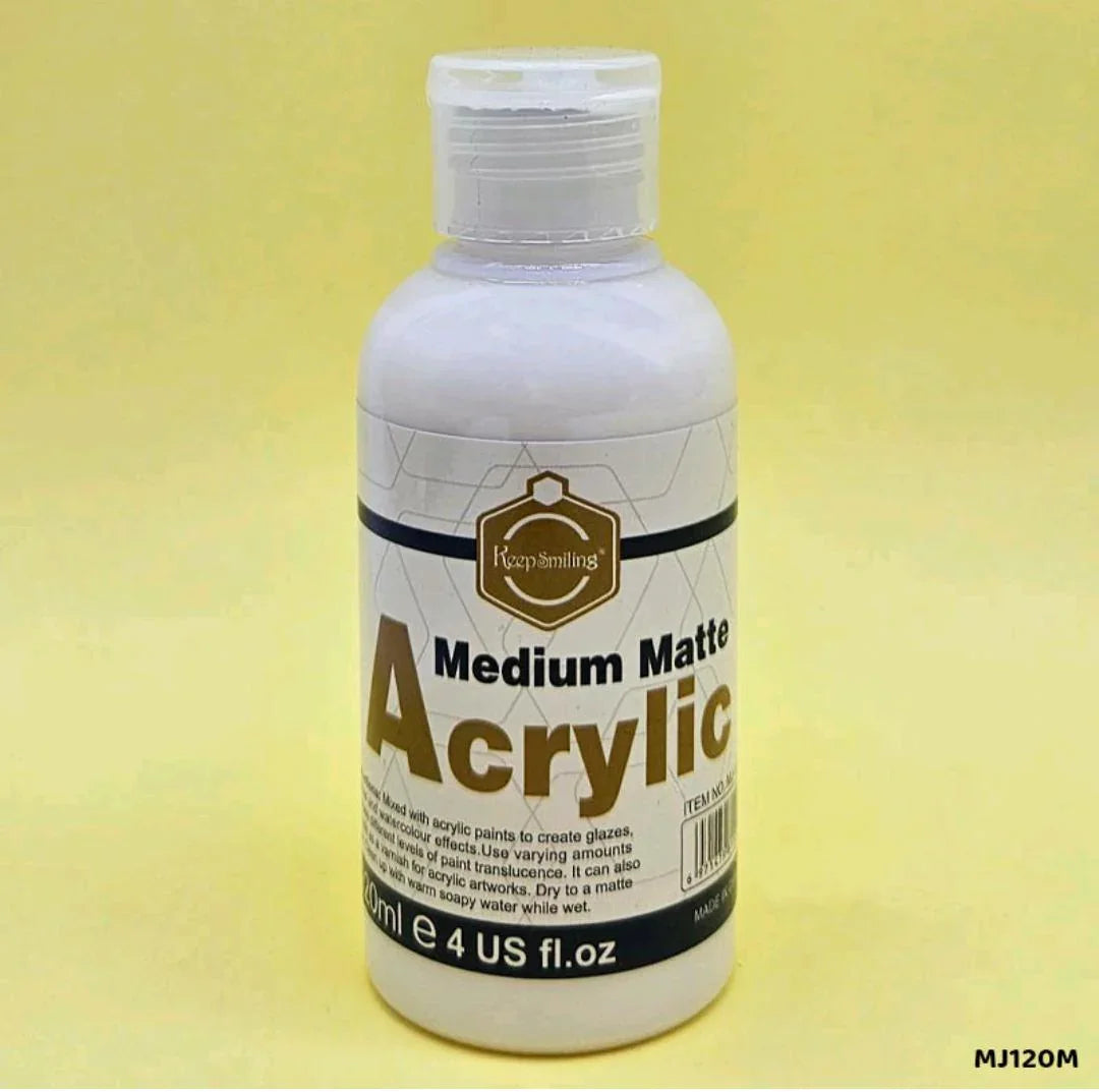 Acrylic Medium Matte 120Ml Mj120M