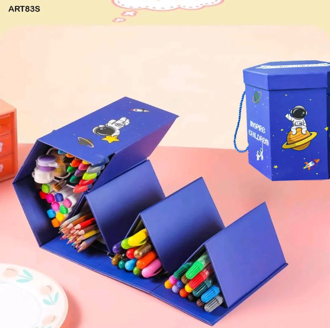 Art Color 83Pc Hexagon Space Art83S