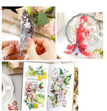Tzb39927 Anime Character Deco Sticker 30Pc