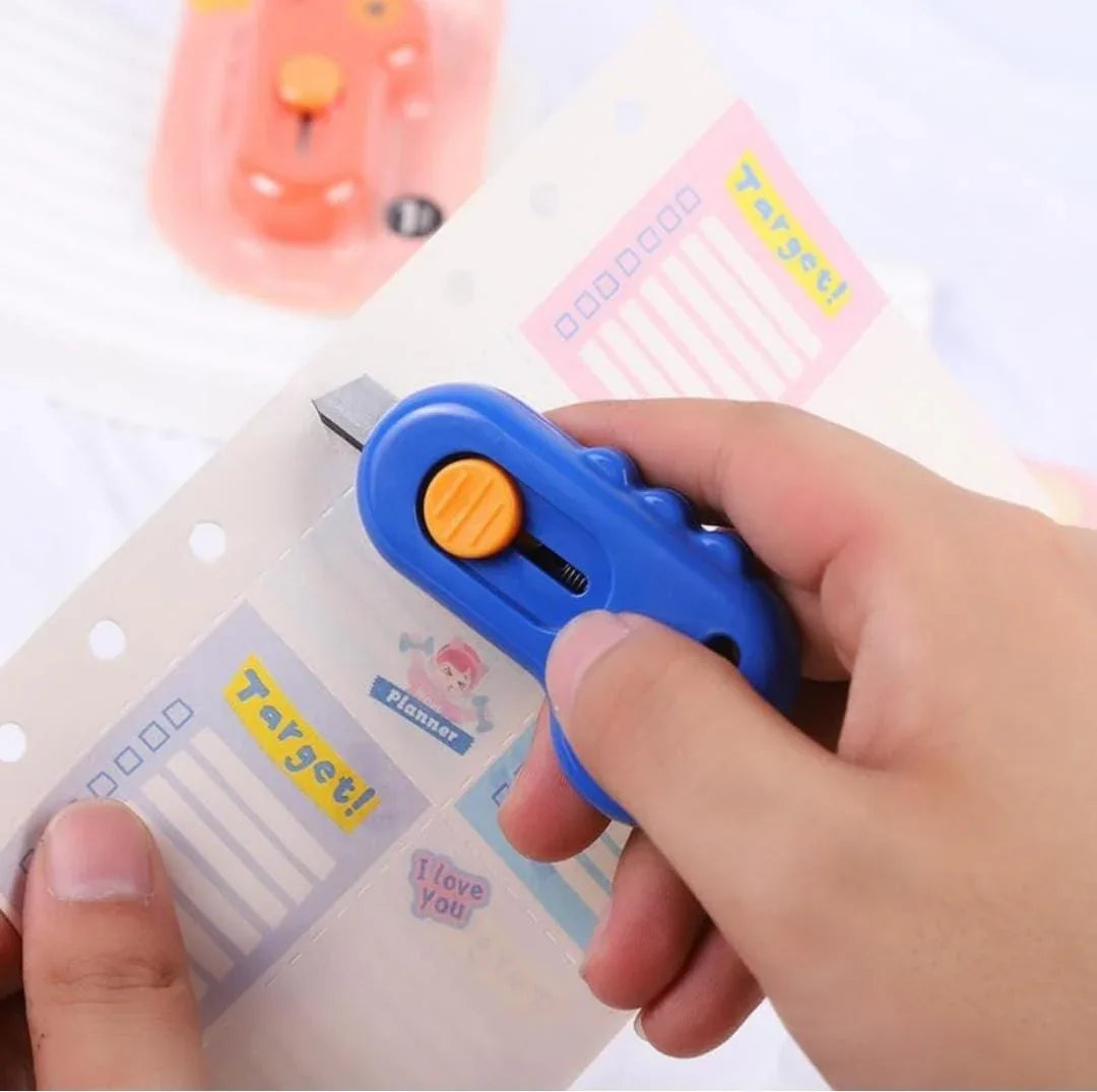 Cute mini  Dino cutter l Pack of 1 cutter l Paper cutter