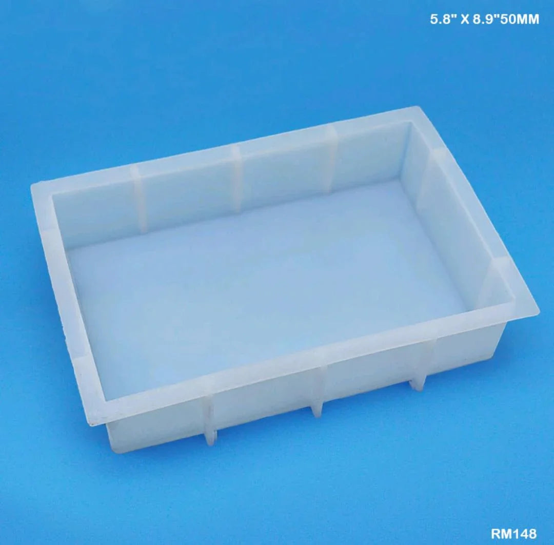 Rm148 Silicon Rectangle Deep Casting 5.8" X 8.9"50Mm