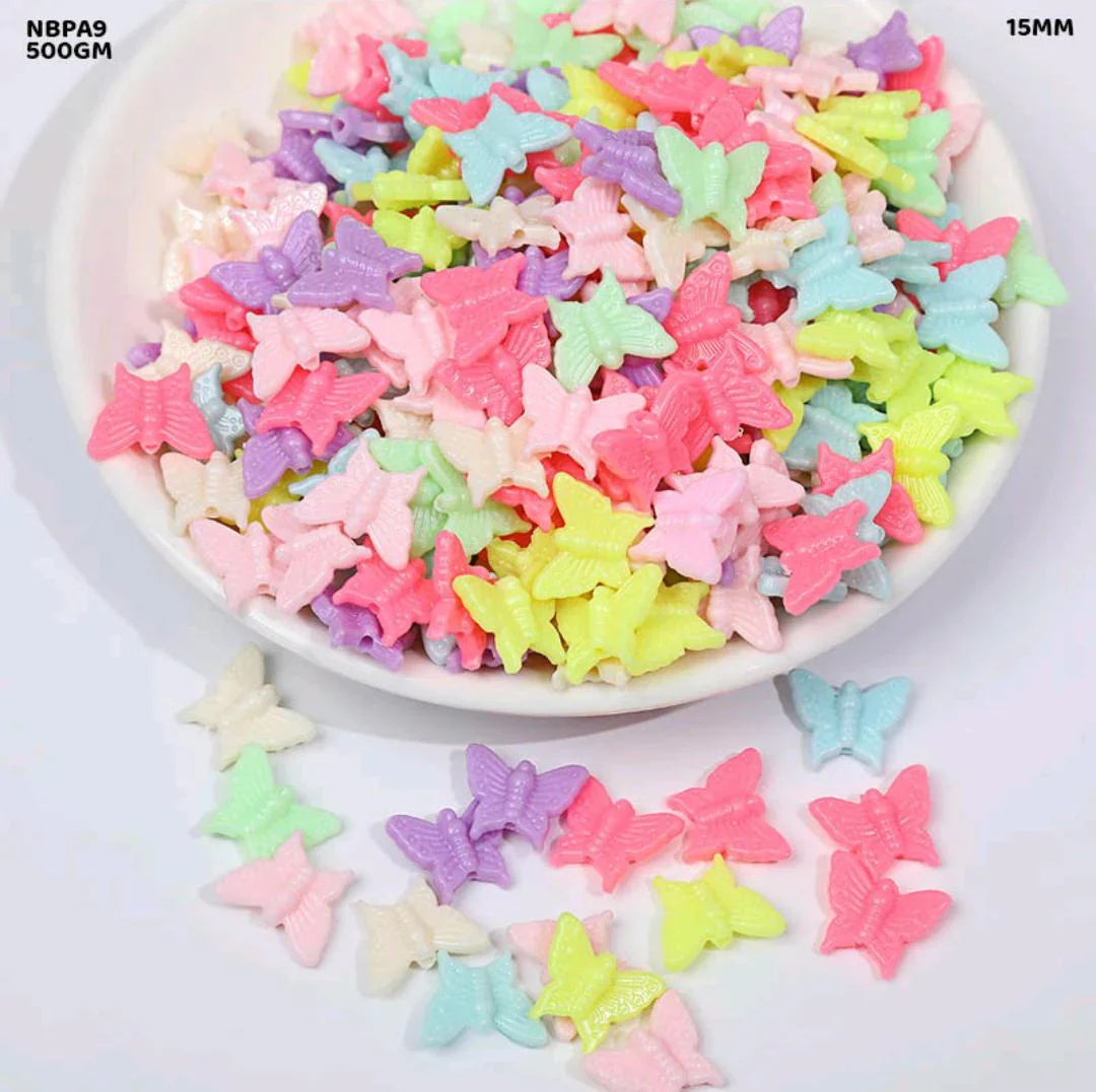 Nbpa9 Craft Beads Plastic 500Gm