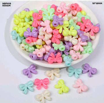 Nbpa16 Craft Beads Plastic 500Gm