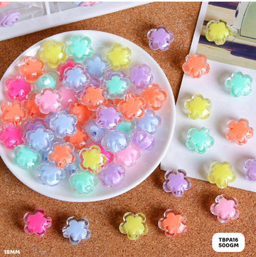Tbpa16 Craft Beads Plastic 500Gm