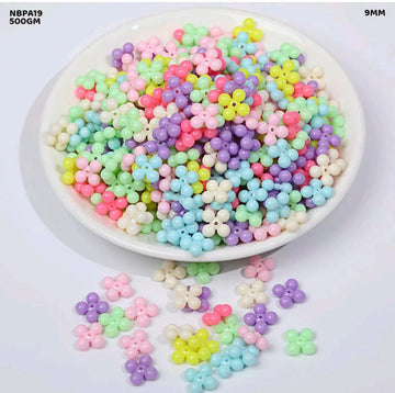 Nbpa19 Craft Beads Plastic 500Gm