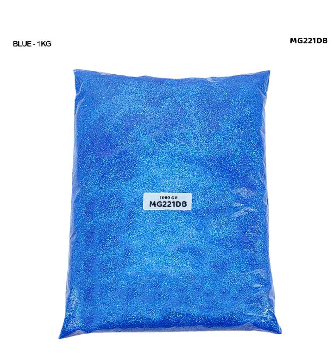Mg221Db Neon Glitter Powder D Blue 1Kg
