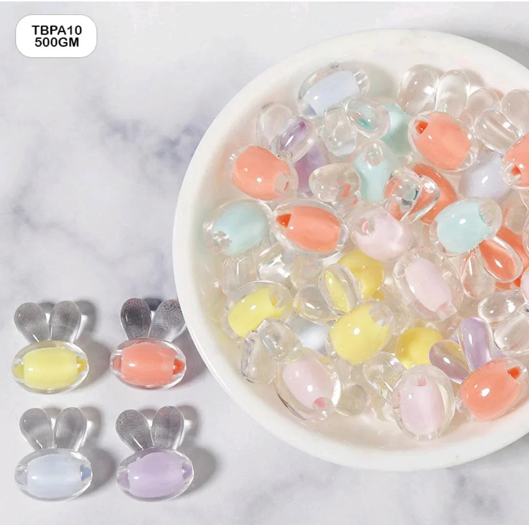 Tbpa10 Craft Beads Plastic 500Gm