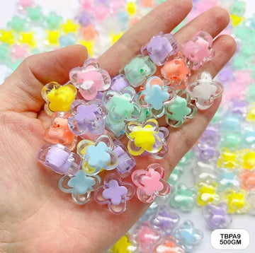 Tbpa9 Craft Beads Plastic 500Gm