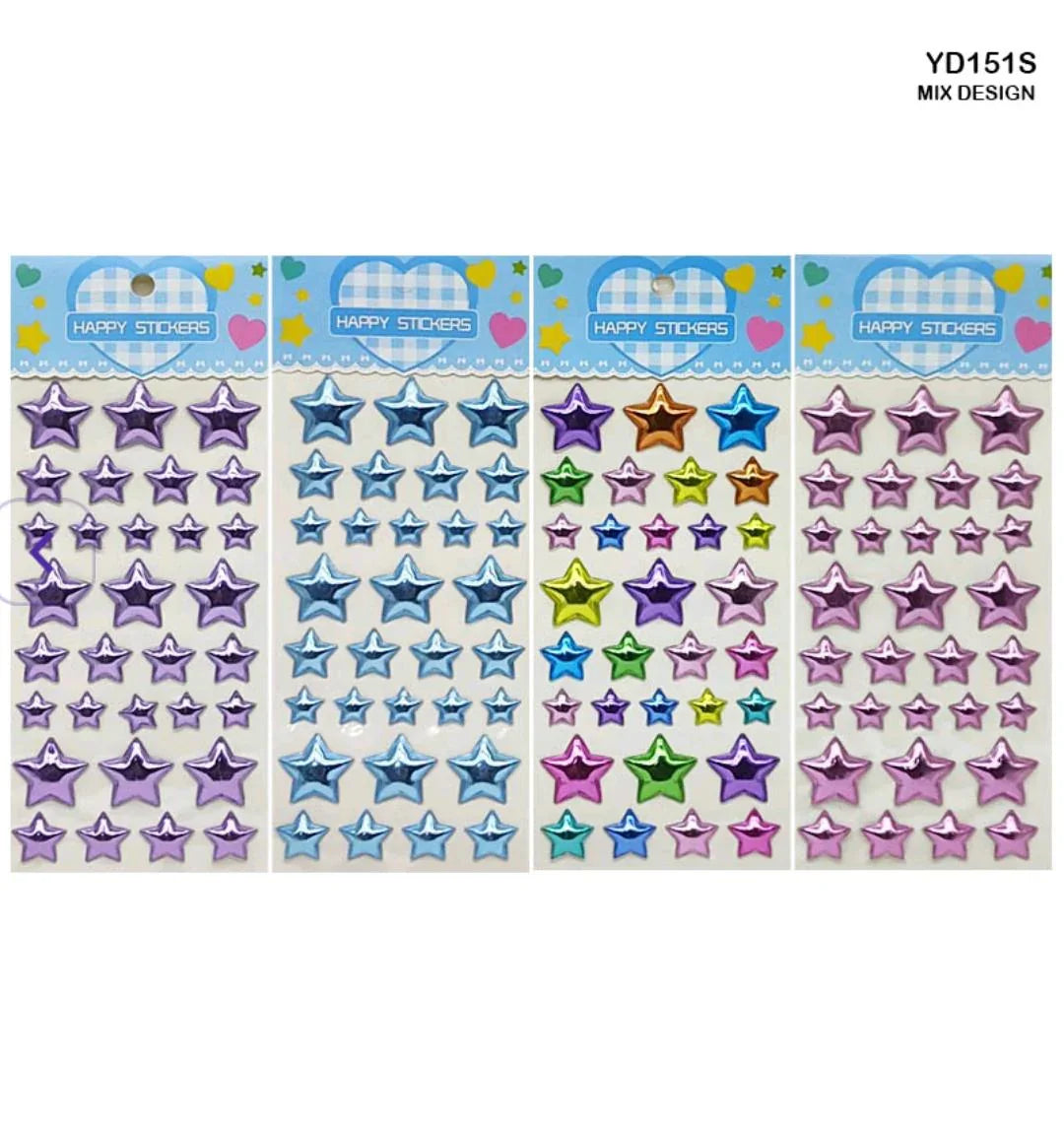 Yd151S Star Flash Sticker