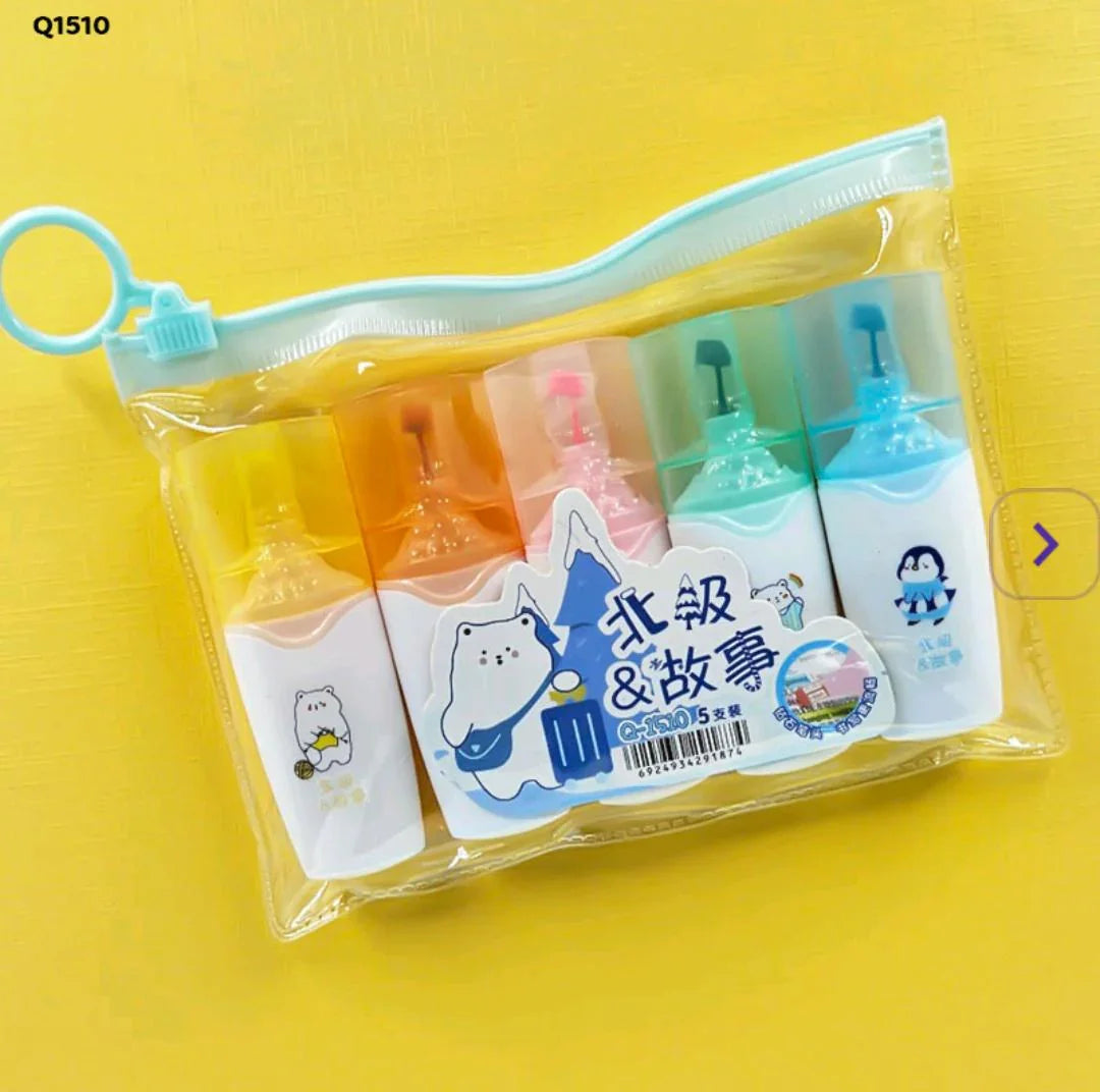 Q1510 Tp Highlighter 5Pc