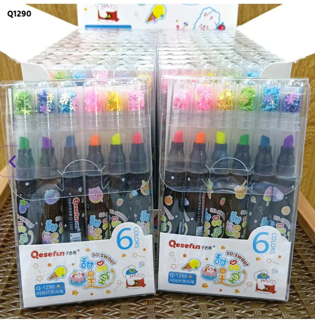Q1290 So Sweet Highlighter 6Pc