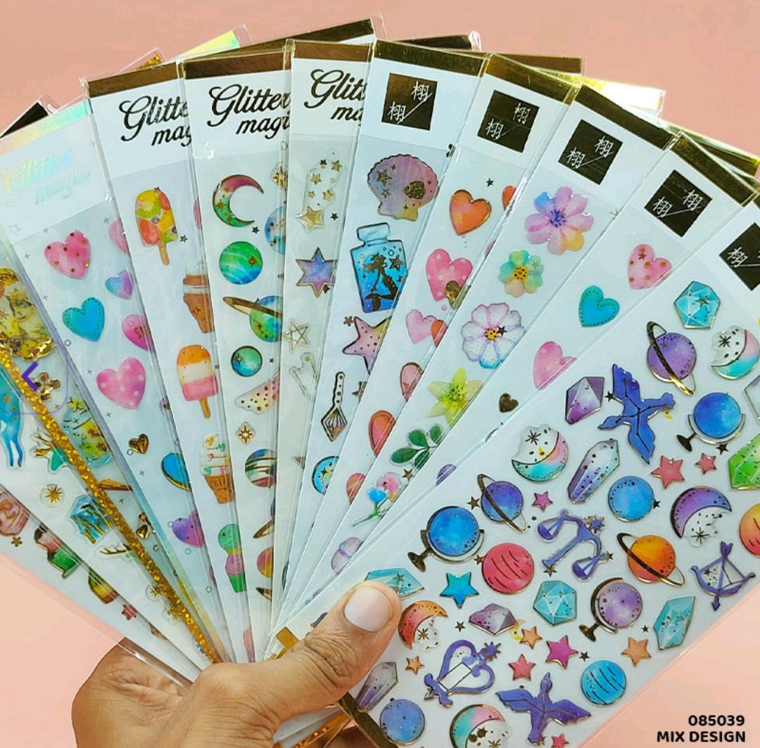 085039 Glitter Magic Lovely Sticker Xy