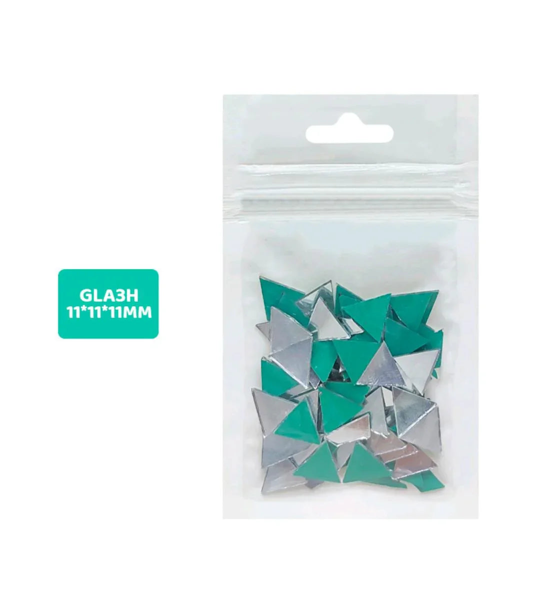 Mirror Glass Gla3H For Lippon Art Triangle 11*11*11Mm