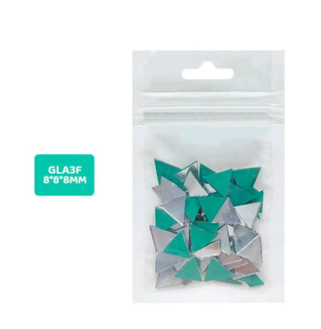 Mirror Glass Gla3F For Lippon Art Triangle 8*8*8Mm