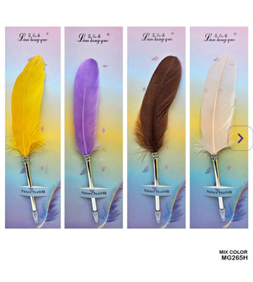 Mg265H Nature Feather Pen