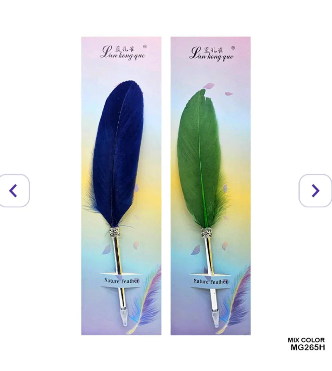 Mg265H Nature Feather Pen