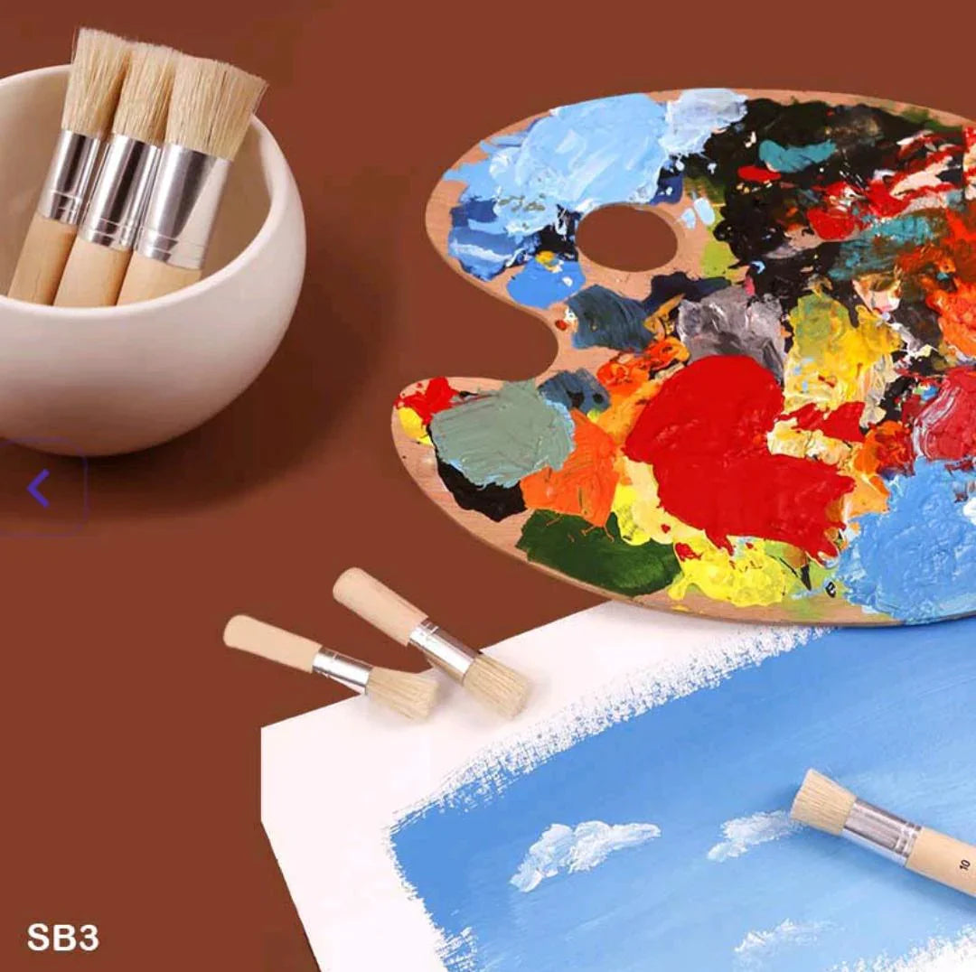 Stencil Brush 3Pc (Sb3) E0382