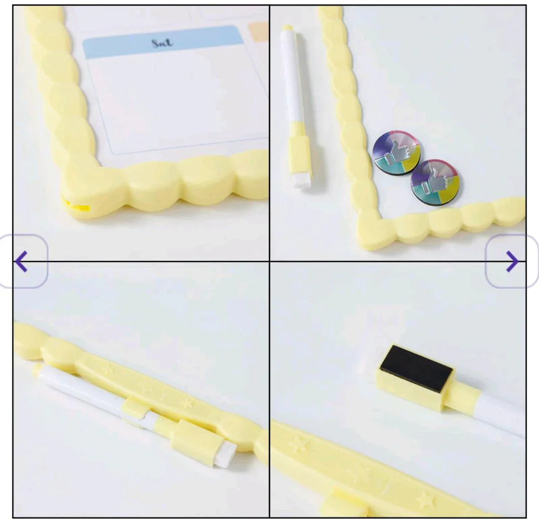 Jl115P Writing White Board Magnetic 21.5X28Cm Planner