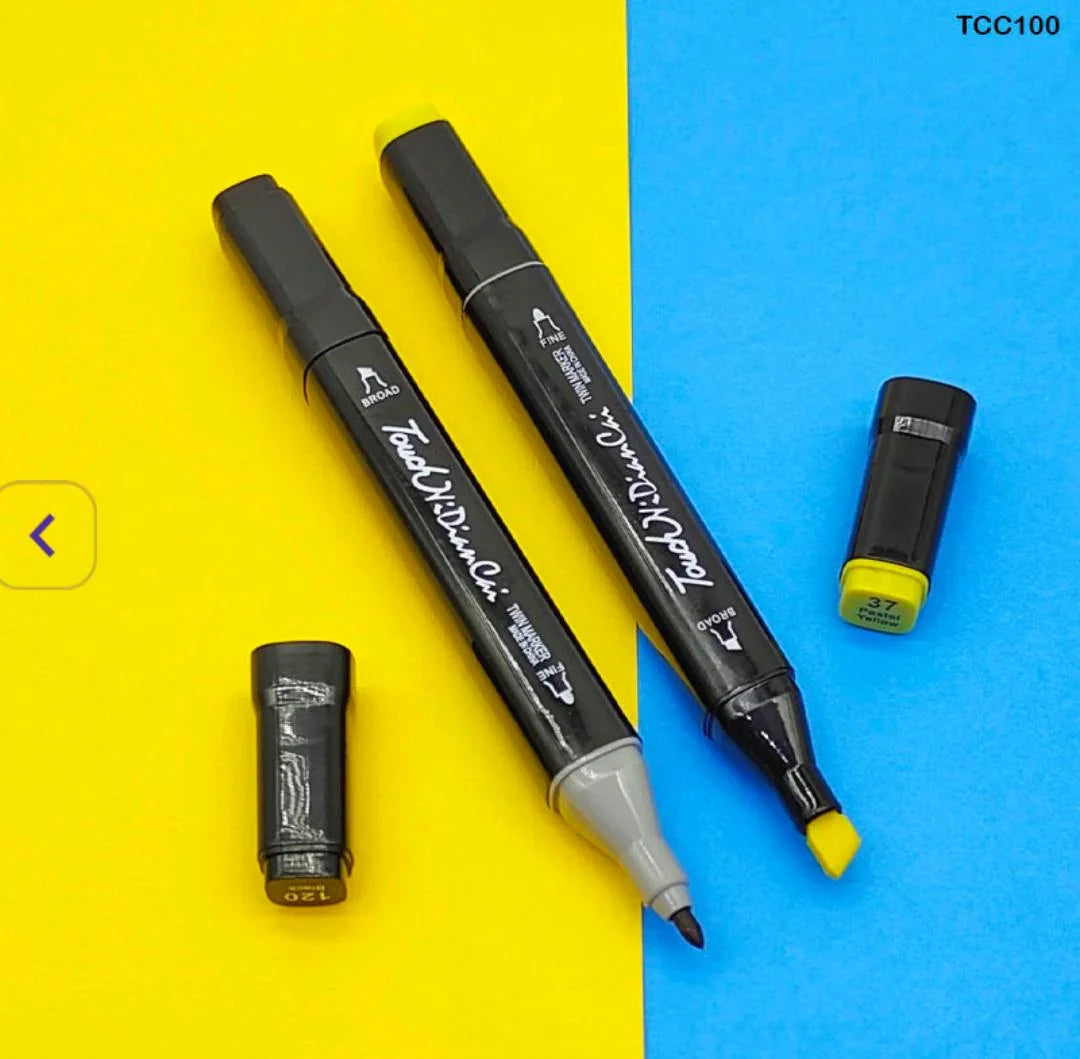 Touch Marker 100 Tcc100 Black Pouch