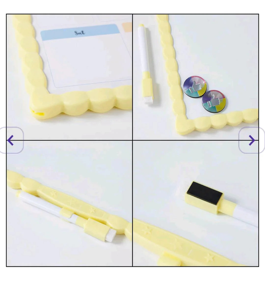 Jl117P Writing White Board Magnetic 28X39.5Cm Planner
