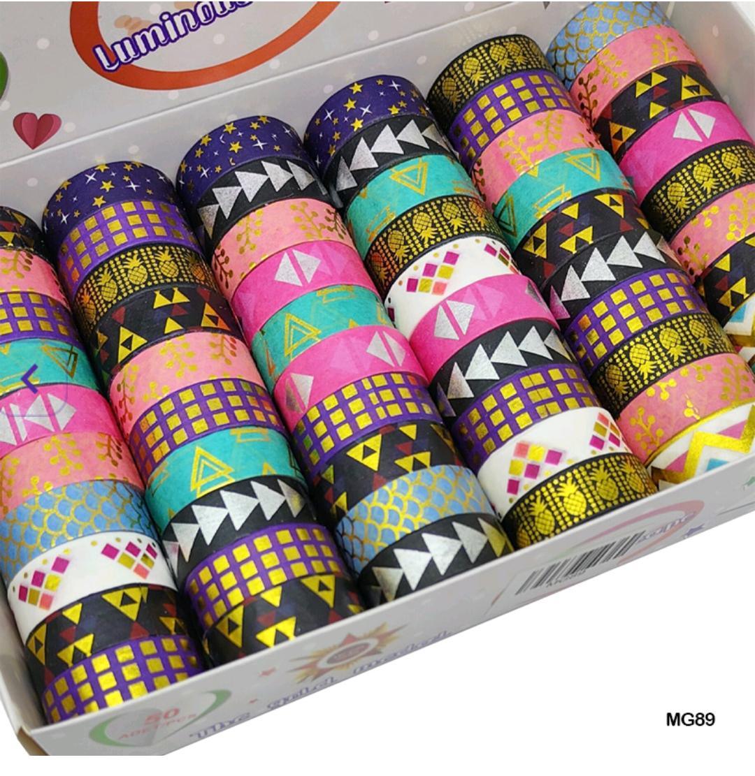 Washi Tape Gold Medal 60Pc 15Mm*3Mmtr (Mg89)