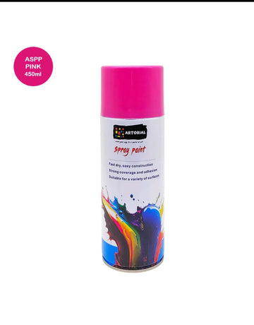 Aspp Artorial Spray Paint Pink 450Ml