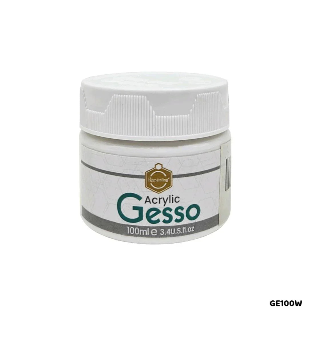 Acrylic Gesso White 100Ml Ge100W
