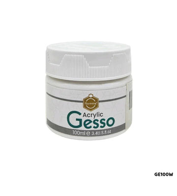 Acrylic Gesso White 100Ml Ge100W